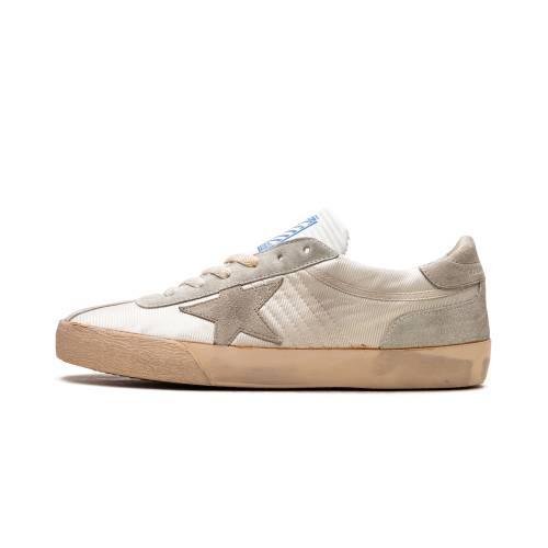 ゴールデングース ナイロン スエード スウェード ヒール "WHITE TAUPE" GWF00607.F005683.11638 スニーカー レディース GOLDEN GOOSE SSTAR 2 NYLON UPPER HF TONGUE SUEDE HEEL AND SPUR ICE /|スニケス