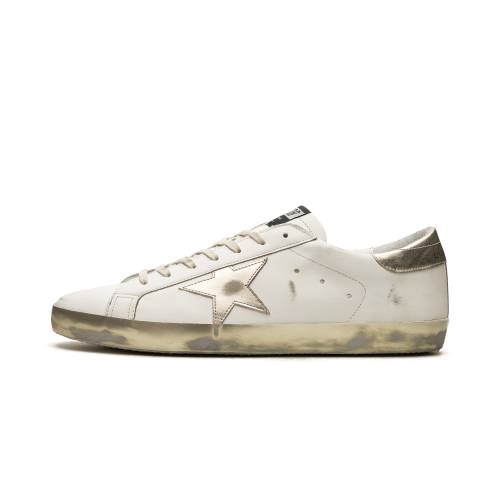 ゴールデングース クラシック \"WHITE GOLD\" スニーカー メンズ GOLDEN GOOSE SUPER-STAR CLASSIC /
