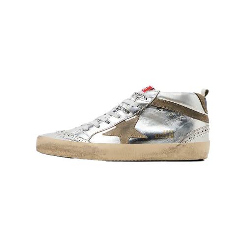 ゴールデングース ミッド \"SILVER LAMINATED\"" GWF00122.F002794.70216 スニーカー レディース GOLDEN GOOSE MID STAR WMNS /"