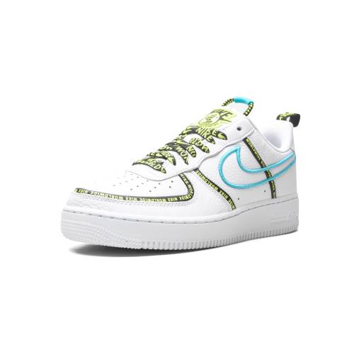 ナイキ 白色 ホワイト 青色 ブルー エアフォース "WORLDWIDE VOLT" スニーカー メンズ NIKE AIR FORCE 1 LOW WHITE BLUE FURY /｜スニケス