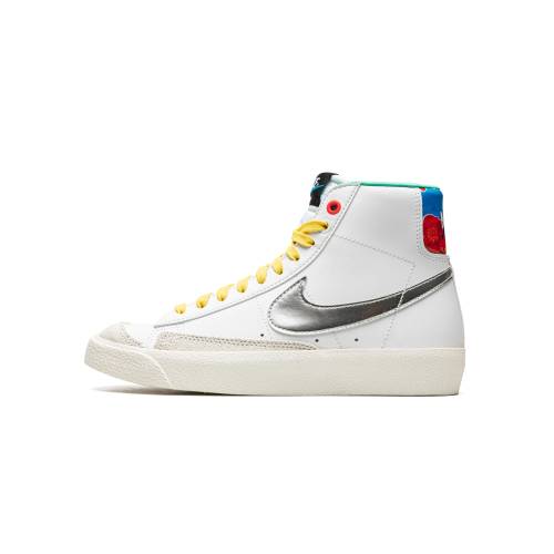 ナイキ ブレイザー ミッド \u002777 御坊っちゃん キッズ NIKE BLAZER MID GS DQ7773 100 / もの言う花 マタニティ スニーカー