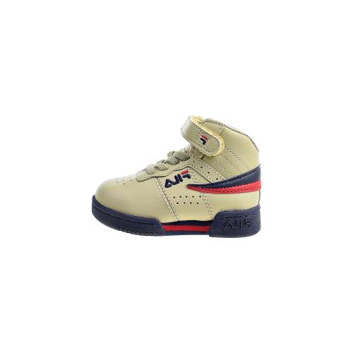 フィラ "CREAMNAVYRED" ジュニア キッズ FILA F-13 TD "CREAM-NAVY-RED" 7VF80117 275 / ベビー マタニティ スニーカー|スニケス