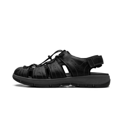 クラークス \"BLACK\"" スニーカー メンズ CLARKS BRIXBY COVE 26133891 /"