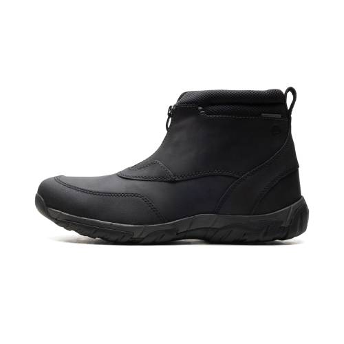 クラークス \"BLACK\"" スニーカー メンズ CLARKS GROVE ZIP II 26163588 /"