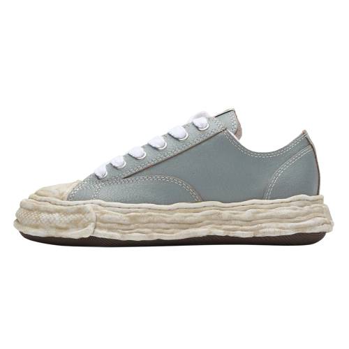 住みか ミハラヤスヒロ なめし革 \"CRACKED GREY\"" スニーカー メンズ MAISON MIHARA YASUHIRO PETERSON 22 LEATHER 10070897 /"