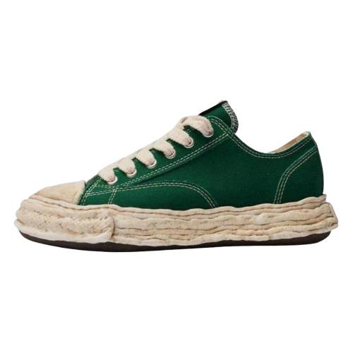 メゾン ミハラヤスヒロ "GARMENT GREEN" スニーカー メンズ MAISON MIHARA YASUHIRO PETERSON 22 DYED 10070900 /|スニケス