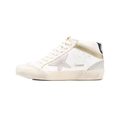 ゴールデングース ミッド 薄墨色 薄墨色 \"LIGHT GOLD\"" スニーカー レディース GOLDEN GOOSE MID STAR WMNS GREY GWF00123F00301811116 /"