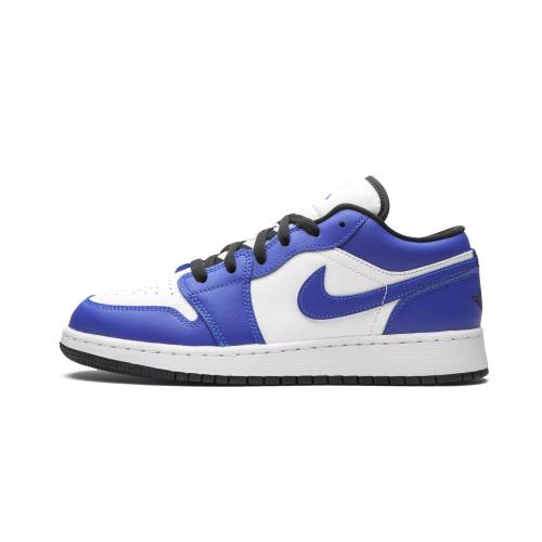 ナイキ ジョーダン エアジョーダン \"競り合いロイヤル 青 青み\"" 御坊っちゃん キッズ JORDAN AIR 1 LOW GS \""GAME ROYAL\"" 553560 124 / もの言う花 マタニティ スニーカー"