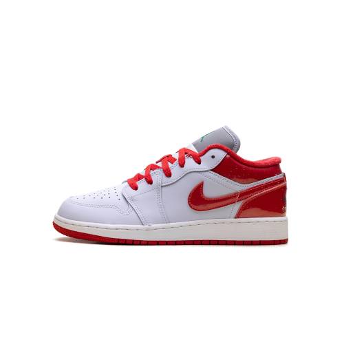 ナイキ ジョーダン \"GATORADE RED\"" 御坊っちゃん キッズ JORDAN 1 LOW SE GS PACK FQ1935 018 / もの言う花 マタニティ スニーカー"
