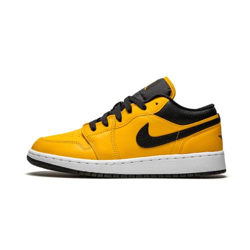 ナイキ ジョーダン ゴールド エアジョーダン "UNIVERSITY BLACK" ジュニア キッズ JORDAN AIR 1 LOW GS GOLD / 553560 700 ベビー マタニティ スニーカー|スニケス