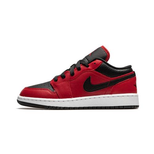 ナイキ ジョーダン エアジョーダン \"BLACK PEBBLED\" ジュニア キッズ JORDAN AIR 1 LOW GS 553560 605 / ベビー マタニティ スニーカー