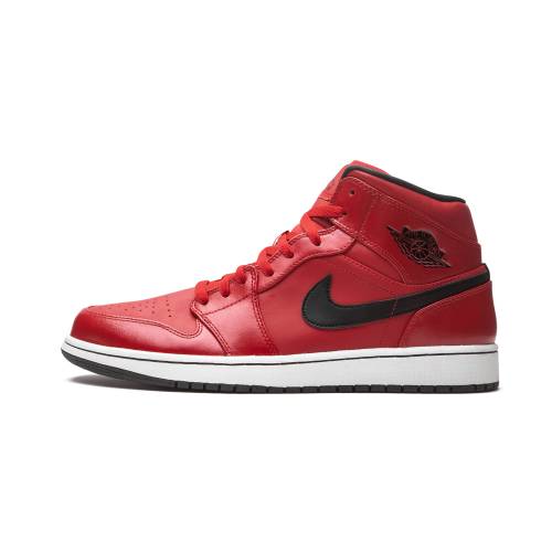 ナイキ ジョーダン ミッド エアジョーダン \"GYM RED\"" スニーカー メンズ JORDAN AIR 1 RETRO MID 554724 602 /"