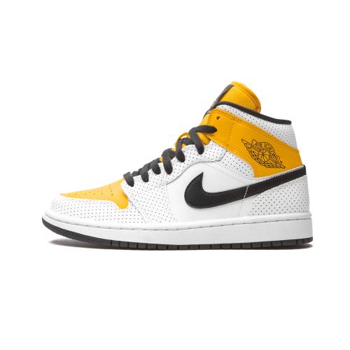 ナイキ ジョーダン ミッド \"PERFORATED\"" スニーカー レディース JORDAN AIR 1 MID WMNS BQ6472 107 /"