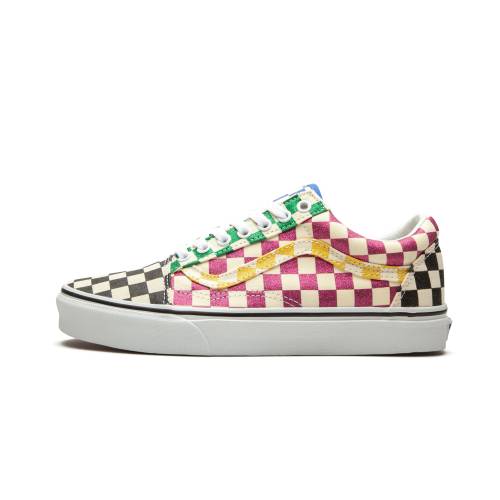 ヴァンズ バンズ 年寄りの学院 \"GLITTER CHECK\"" スニーカー メンズ VANS OLD SKOOL VN0A4U3B1HP /"