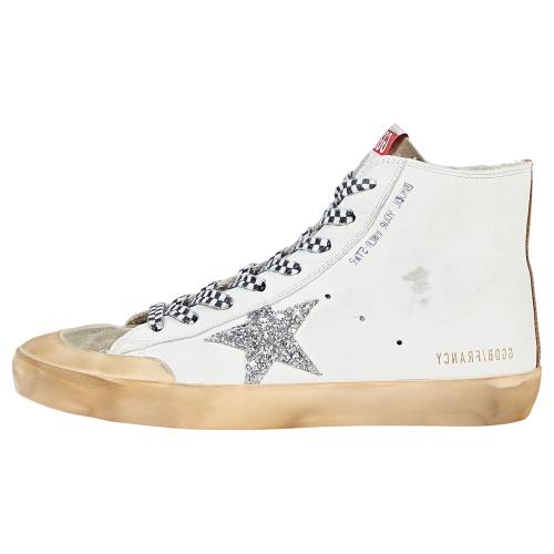 ゴールデングース クラシック スニーカー 運動靴 "WHITE STAR" GWF00114.F003214.11184 スニーカー メンズ GOLDEN GOOSE FRANCY PENSTAR CLASSIC SHOES GLITTER /｜スニケス