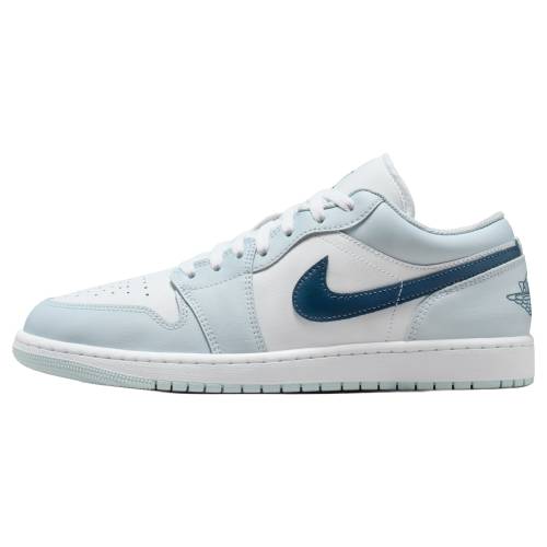 ナイキ ジョーダン エアジョーダン "AURA BLUE" スニーカー メンズ JORDAN AIR 1 LOW / SQUADRON 553558 400｜スニケス
