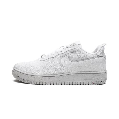 ナイキ フライニット エアフォース \"WHITEOUT\" スニーカー メンズ NIKE AIR FORCE 1 CRATER FLYKNIT NN DM0590 100 /