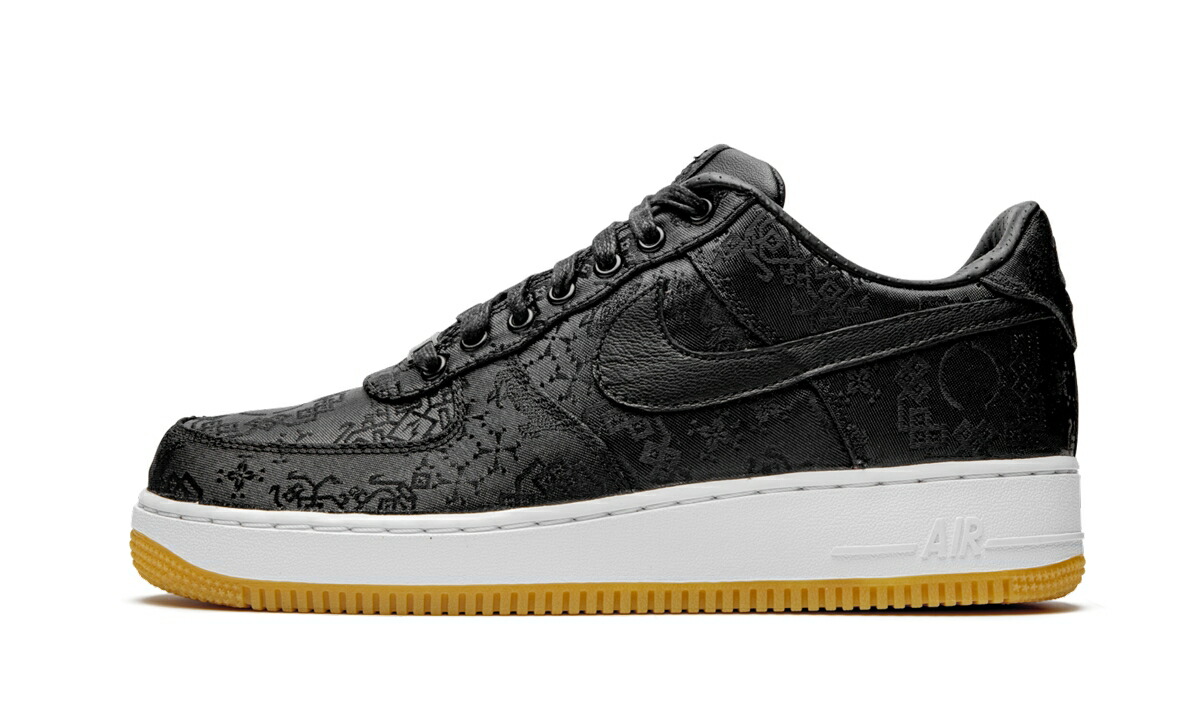 ナイキ 黒いこと 黒いこと 空軍 \"CLOT SILK\"" スニーカー メンズ NIKE AIR FORCE 1 07 X FRAGMENT - BLACK CZ3986 001 /"