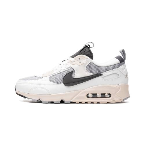 ナイキ マックス 灰色 グレー エアマックス "WOLF WHITE" スニーカー レディース NIKE AIR MAX 90 FUTURA WMNS GREY SUMMIT DZ4708 001 /|スニケス