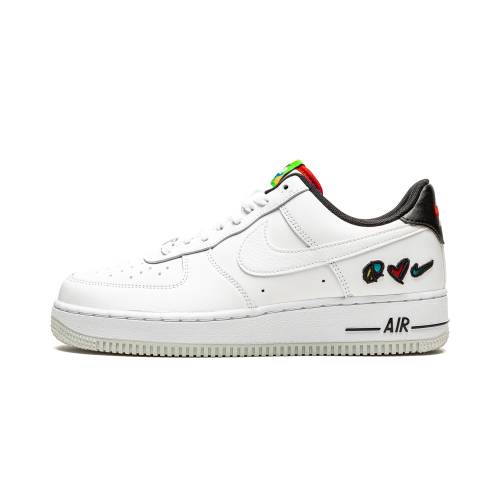 ナイキ 空軍 \"PEACE SWOOSH\"" スニーカー メンズ NIKE AIR FORCE 1 LOW LV8 \""PEACE, LOVE, DM8148 100 /"