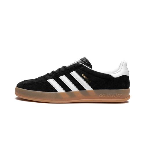 アディダス ガゼル 白いこと 白いこと \"BLACK GUM\"" スニーカー メンズ ADIDAS GAZELLE INDOOR / WHITE H06259"