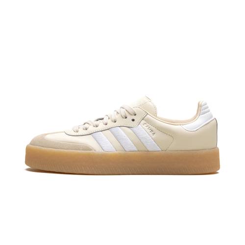 アディダス 白いこと 白いこと \"WONDER GUM\"" スニーカー レディース ADIDAS SAMBAE WMNS WHITE ID0434 /"