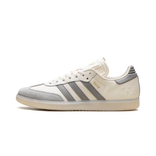 アディダス サンバ 皮膚軟化剤 \"LIONEL WHITE\"" スニーカー メンズ ADIDAS SAMBA MESSI - CREAM JQ0266 /"