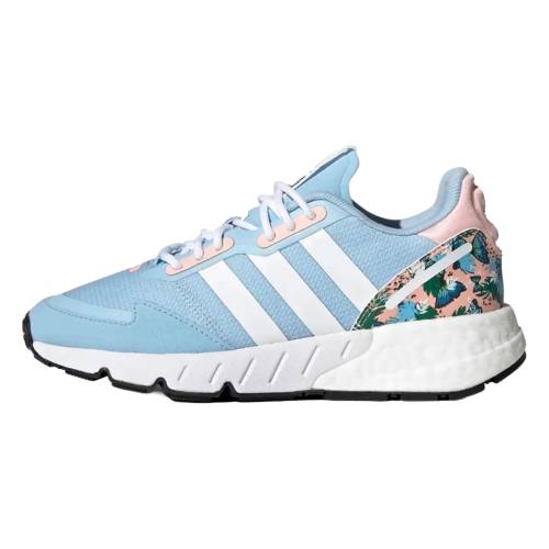 アディダス 制作室 \"HER BLOSSOMS\"" 御坊っちゃん キッズ ADIDAS ZX 1K GS STUDIO LONDON - COLORFUL Q46270 / もの言う花 マタニティ スニーカー"
