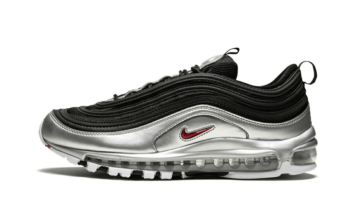 ナイキ マックス エア湖マックス \"SILVER BLACK\"" スニーカー メンズ NIKE AIR MAX 97 QS AT5458 001 /"