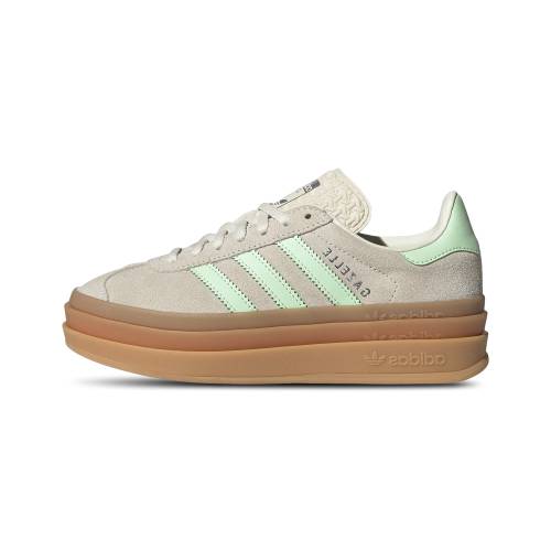 アディダス ガゼル \"GREY\"" 御坊っちゃん キッズ ADIDAS GAZELLE BOLD J なおなお書き JQ7410 / もの言う花 マタニティ スニーカー"