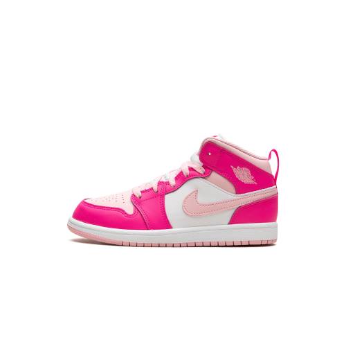 ナイキ ジョーダン ミッド エアジョーダン \"FIERCE PINK\"" お坊っちゃん キッズ JORDAN AIR 1 MID なおなお書き FD8781 116 / もの言う花 マタニティ スニーカー"