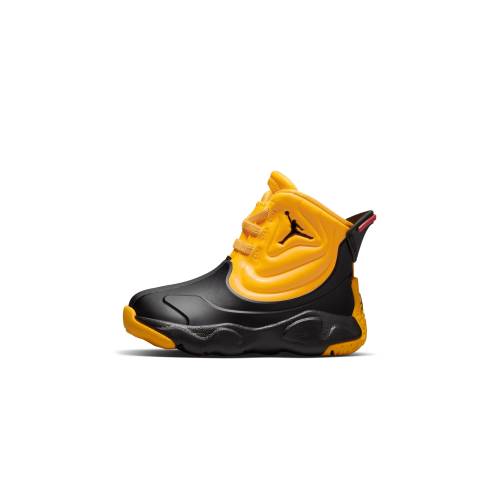 ナイキ ジョーダン ブーツ ゴールド "UNIVERSITY BLACK" ベビー JORDAN DRIP 23 RAIN BOOT TD GOLD CT5799 706 /｜スニケス