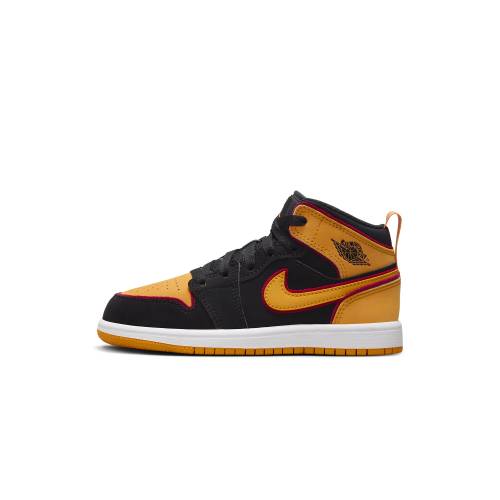 ナイキ ジョーダン ミッド エアジョーダン "VIVID ORANGE" ジュニア キッズ JORDAN AIR 1 MID PS FJ4925 008 / ベビー マタニティ スニーカー|スニケス