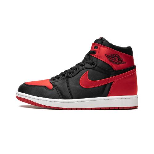 ナイキ ジョーダン ハイ \"SATIN BRED\" スニーカー レディース JORDAN AIR 1 HIGH OG WMNS FD4810 061 /