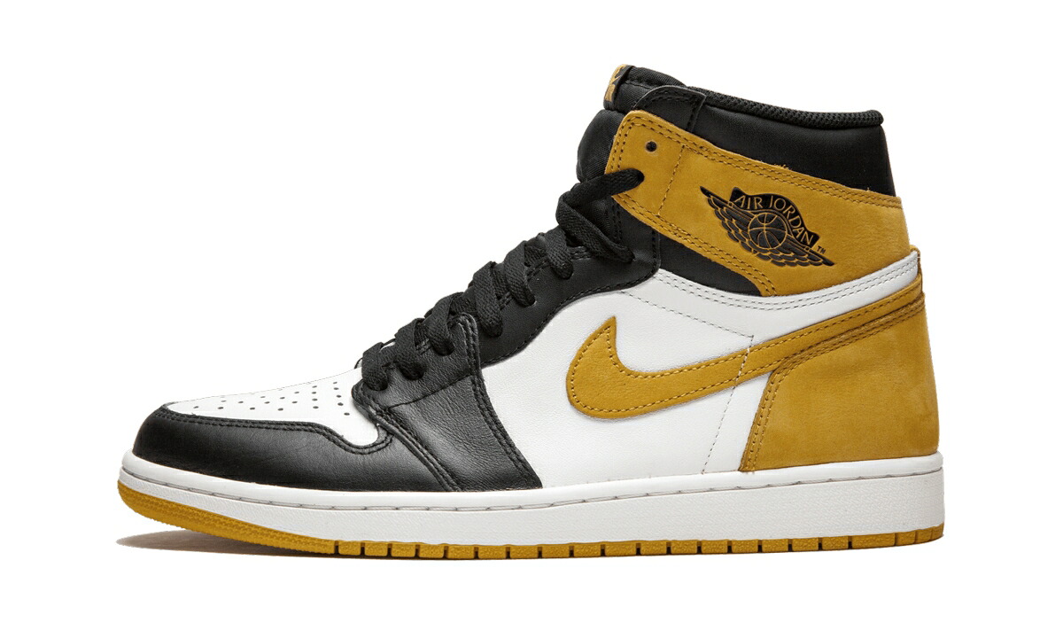 ナイキ ジョーダン ご機嫌 エアジョーダン \"YELLOW OCHRE\"" スニーカー メンズ JORDAN AIR 1 RETRO HIGH OG 555088 109 /"