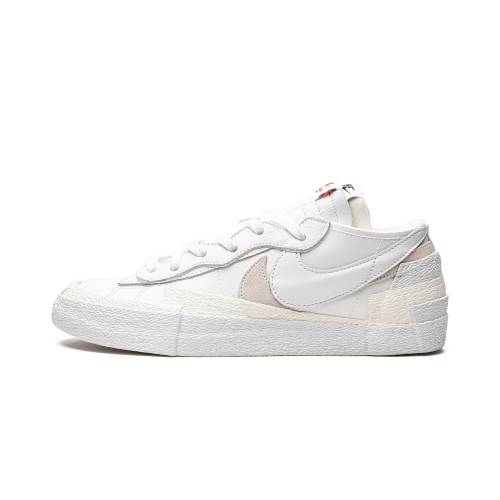 ナイキ ブレイザー 白色 ホワイト パテント "SACAI LEATHER" スニーカー メンズ NIKE BLAZER LOW - WHITE PATENT DM6443 100 /｜スニケス