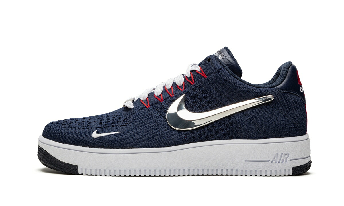 ナイキ ウルトラ 飛球編み物 空軍 \"PATRIOTS CHAMPS\"" スニーカー メンズ NIKE AIR FORCE 1 ULTRA FLYKNIT LOW NE QS 6X CU9335 400 /"