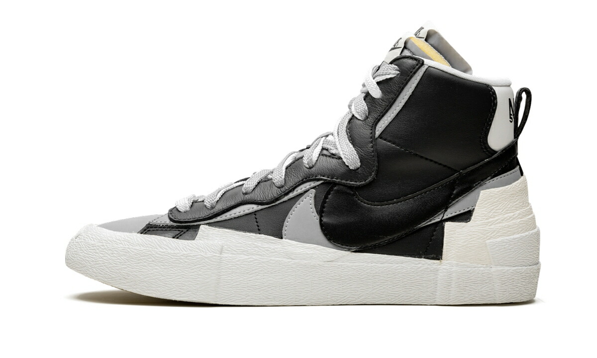 ナイキ ブレイザー ミッド \"SACAI GREY\" スニーカー メンズ NIKE BLAZER MID - BLACK/GREY\" BV0072 002 /