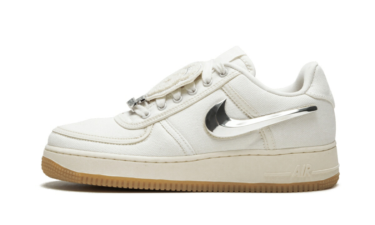 ナイキ 空軍 \"トラヴィススコット SAIL\"" スニーカー メンズ NIKE AIR FORCE 1 LOW \""TRAVIS SCOTT - AQ4211 101 /"
