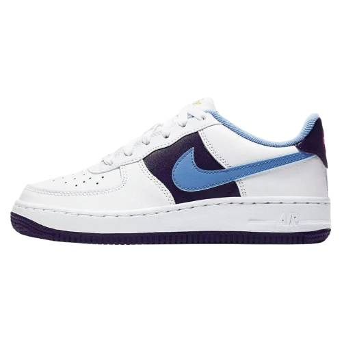 ナイキ エアフォース "WHITE EGGPLANT" ジュニア キッズ NIKE AIR FORCE 1 LV8 HO20 GS CT3841 100 / ベビー マタニティ スニーカー｜スニケス 32,565円