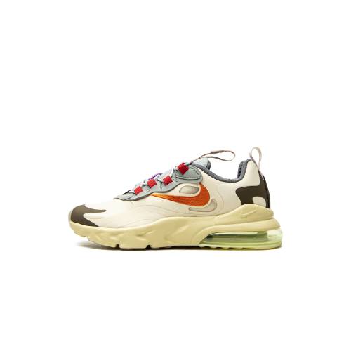 ナイキ マックス リアクト エアマックス "トラヴィススコット TRAILS" ジュニア キッズ NIKE AIR MAX 270 REACT PS "TRAVIS SCOTT - CACTUS / ベビー マタニティ スニーカー｜スニケス