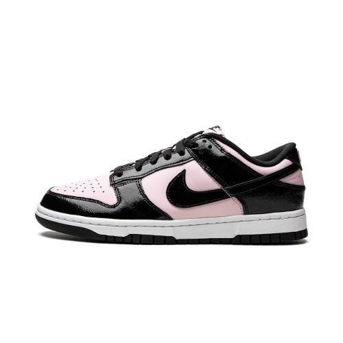 ナイキ ダンク 黒色 ブラック "PINK PATENT" スニーカー レディース NIKE DUNK LO MNS WMNS / BLACK DJ9955 600｜スニケス