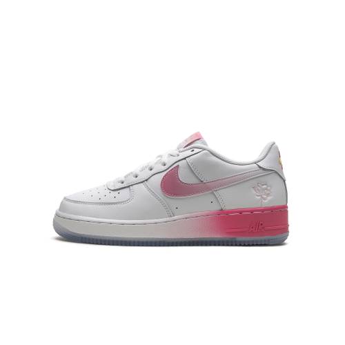 ナイキ 空軍 \"サンフランシスコ CHINATOWN\"" 御坊っちゃん キッズ NIKE AIR FORCE 1 GS \""SAN FRANCISCO FD1023 100 / もの言う花 マタニティ スニーカー"