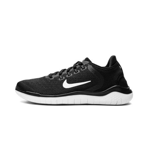 ナイキ フリー \"BLACK WHITE\" スニーカー レディース NIKE FREE RN 2018 MNS WMNS 942837 001 /