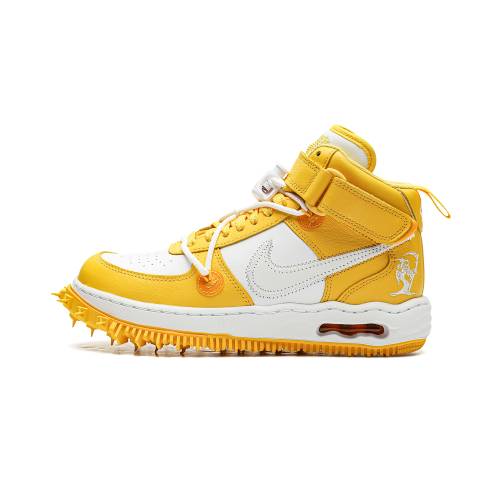 ナイキ ミッド エアフォース \"OFFWHITE MAIZE\" スニーカー メンズ NIKE AIR FORCE 1 MID \"OFF-WHITE - VARSITY DR0500 101 /