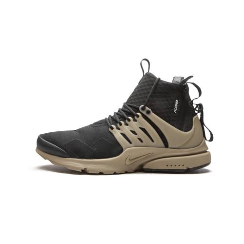 ナイキ プレスト ミッド エア湖 \"BLACK BAMBOO\"" スニーカー メンズ NIKE AIR PRESTO MID / ACRONYM \""BLACK/BAMBOO\"""