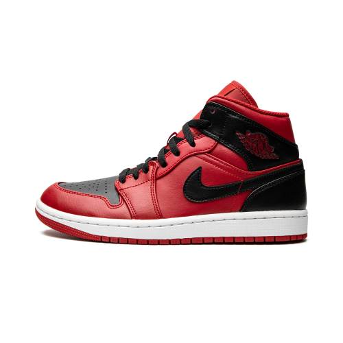 ナイキ ジョーダン ミッド "REVERSE BRED" スニーカー メンズ JORDAN 1 MID 554724 660 /|スニケス