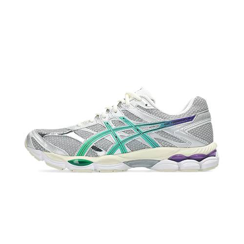 アシックス 皮膚軟化剤 \"TOMO GREEN\"" スニーカー メンズ ASICS GEL-CUMULUS 16 - CREAM / MALACHITE 1203A990 100"