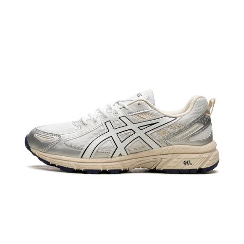 アシックス \"WHITE SILVER\"" スニーカー メンズ ASICS GEL-VENTURE 6 / 1203A407 100"