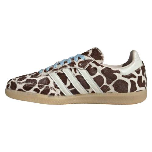 アディダス サンバ \"COW LINEN\"" スニーカー レディース ADIDAS SAMBA OG WMNS PRINT CRYSTAL KI6669 /"